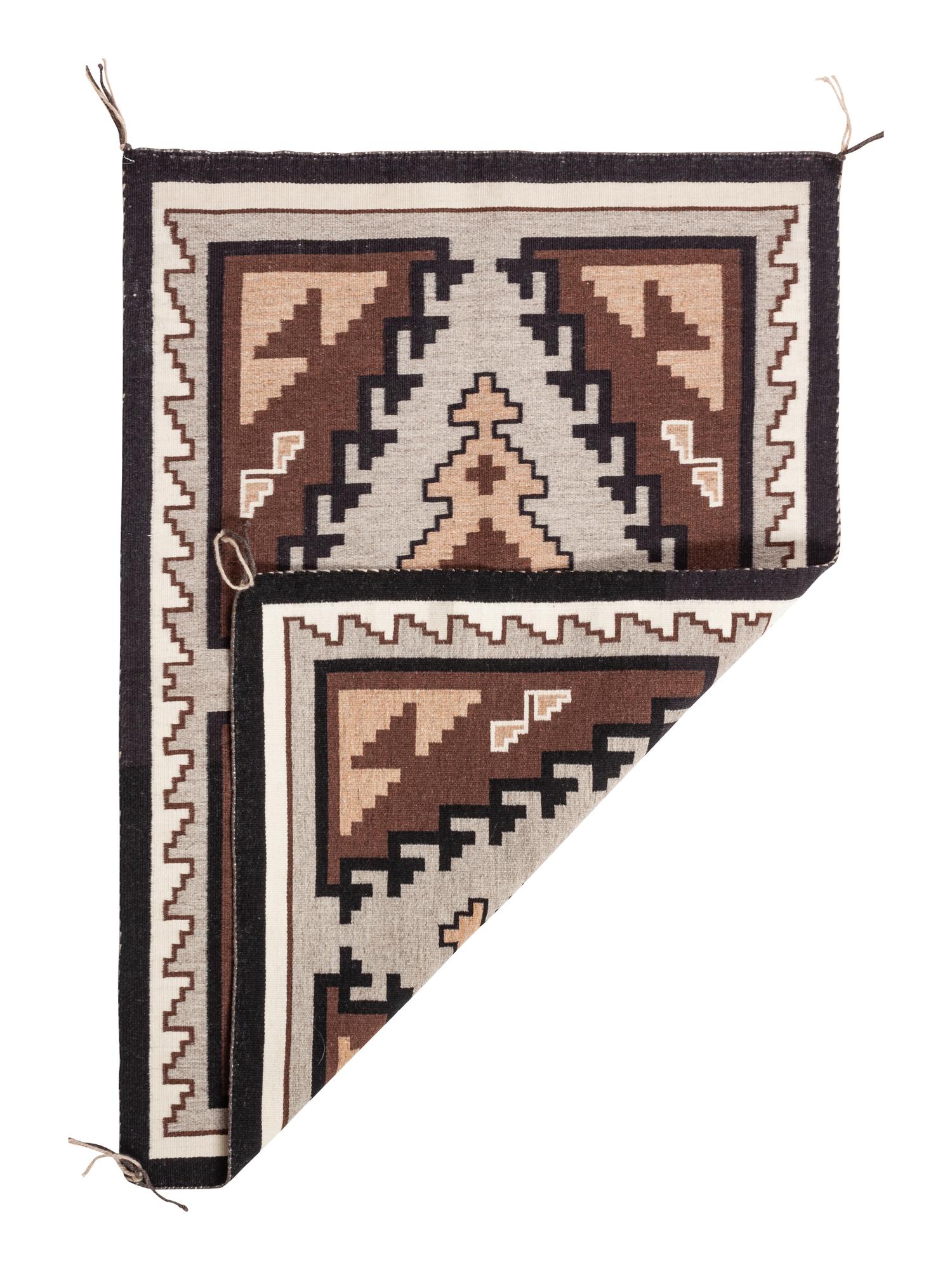 Navajo Two Grey Hills Weaving Tapestry