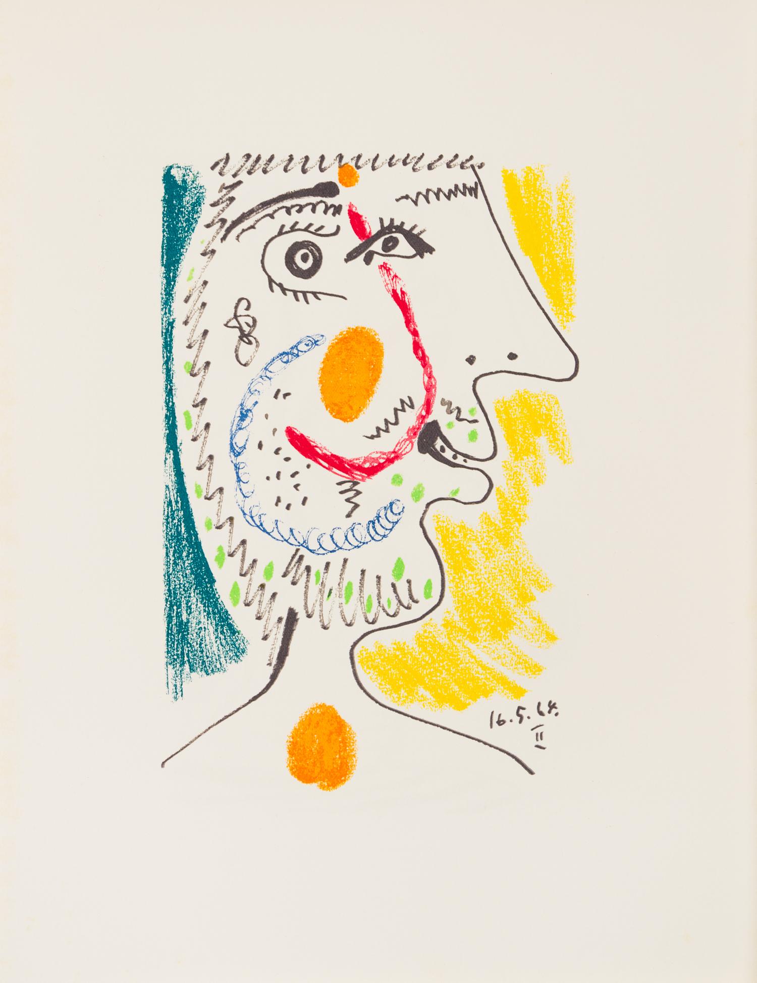 [PICASSO, Pablo (1881-1973)]. MARCENAC, Jean. Picasso: Le Gout du Bonheur. New York, [1970].