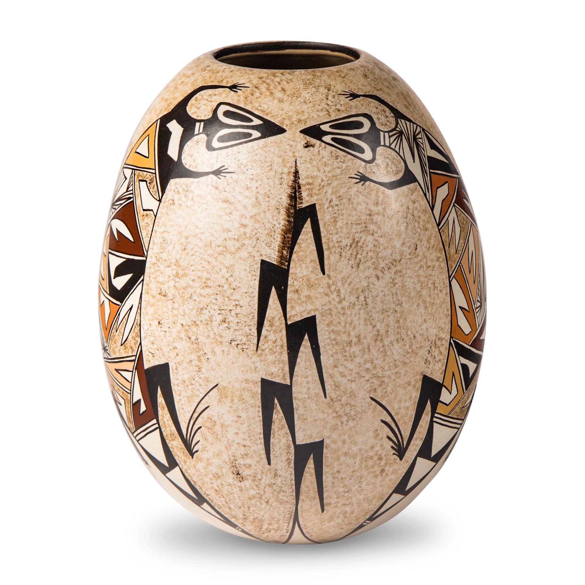Sylvia Naha (Hopi, 1951-1999) — Pottery Jar