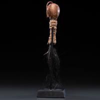 Plains Hide Rattle, with Incised Decoration, From the Collection of Dick Jemison, Alabama