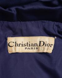 Christian Dior Haute Couture Silk Satin A-Line Coat, 1960s