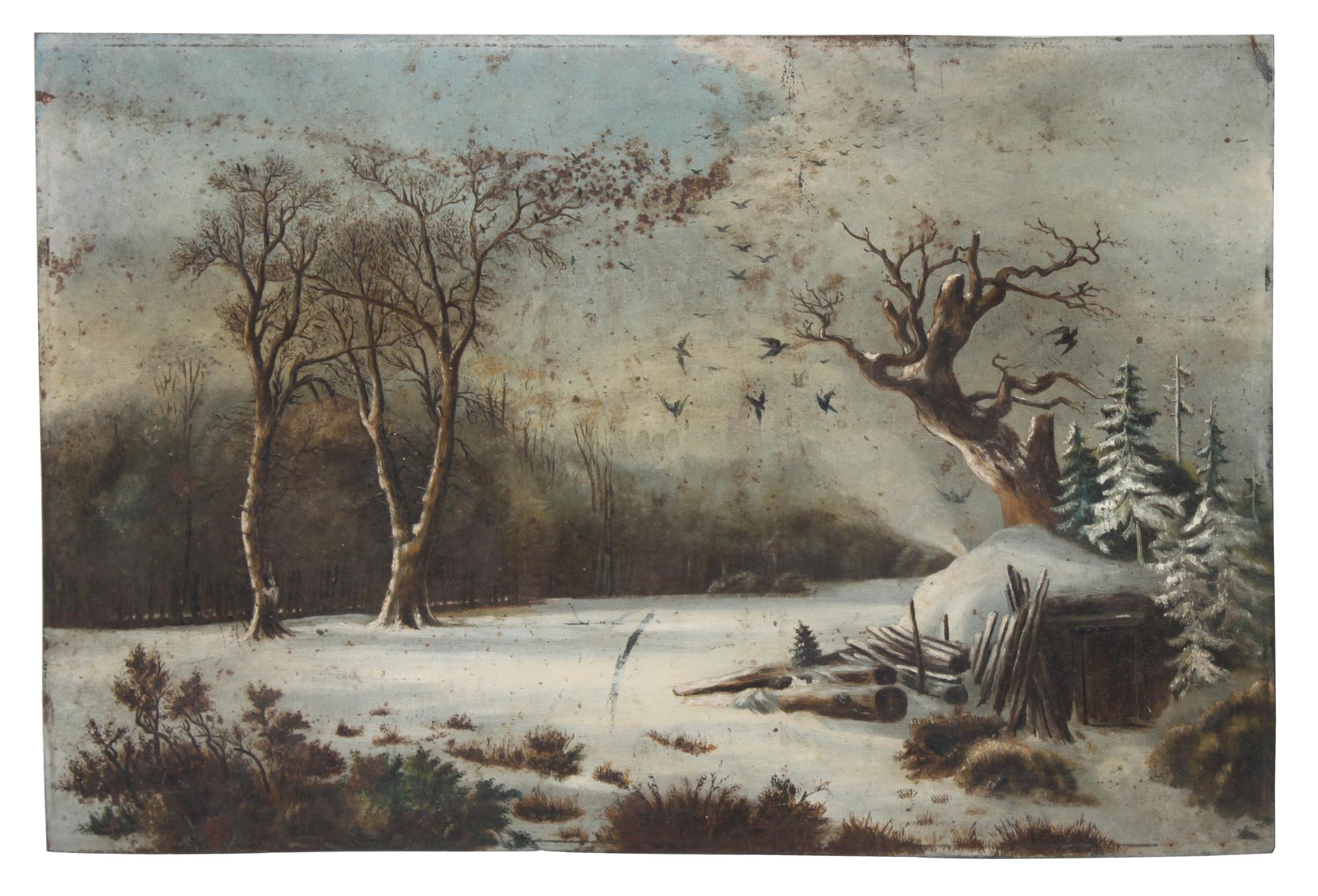 Artist Unknown, (American, 20th Century), Winter Landscape