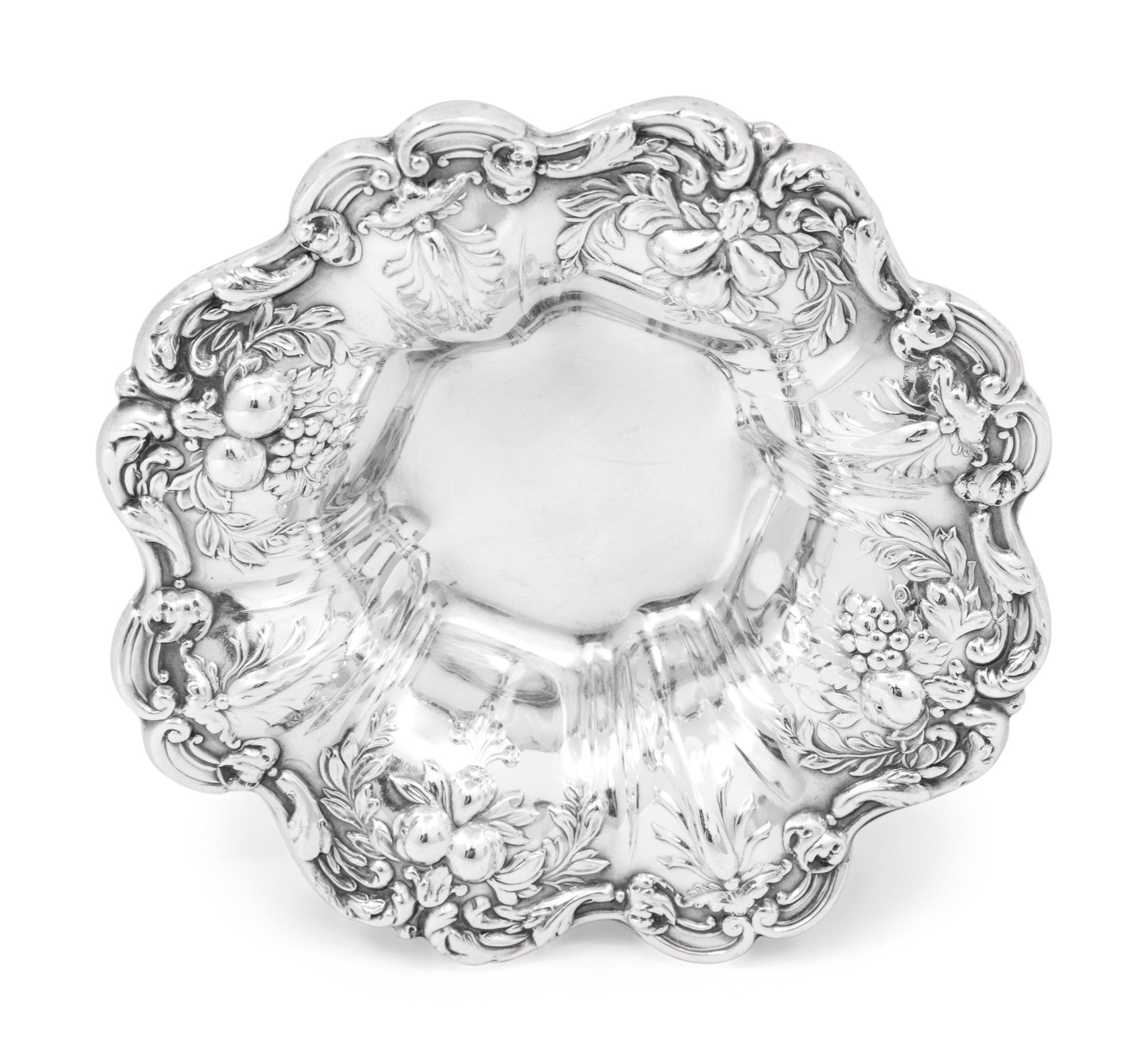 A Set of Twenty-Five Reed & Barton Francis I Silver Nut Dishes