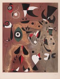 Femmes, Oiseau, et Étoile, ca. 1960