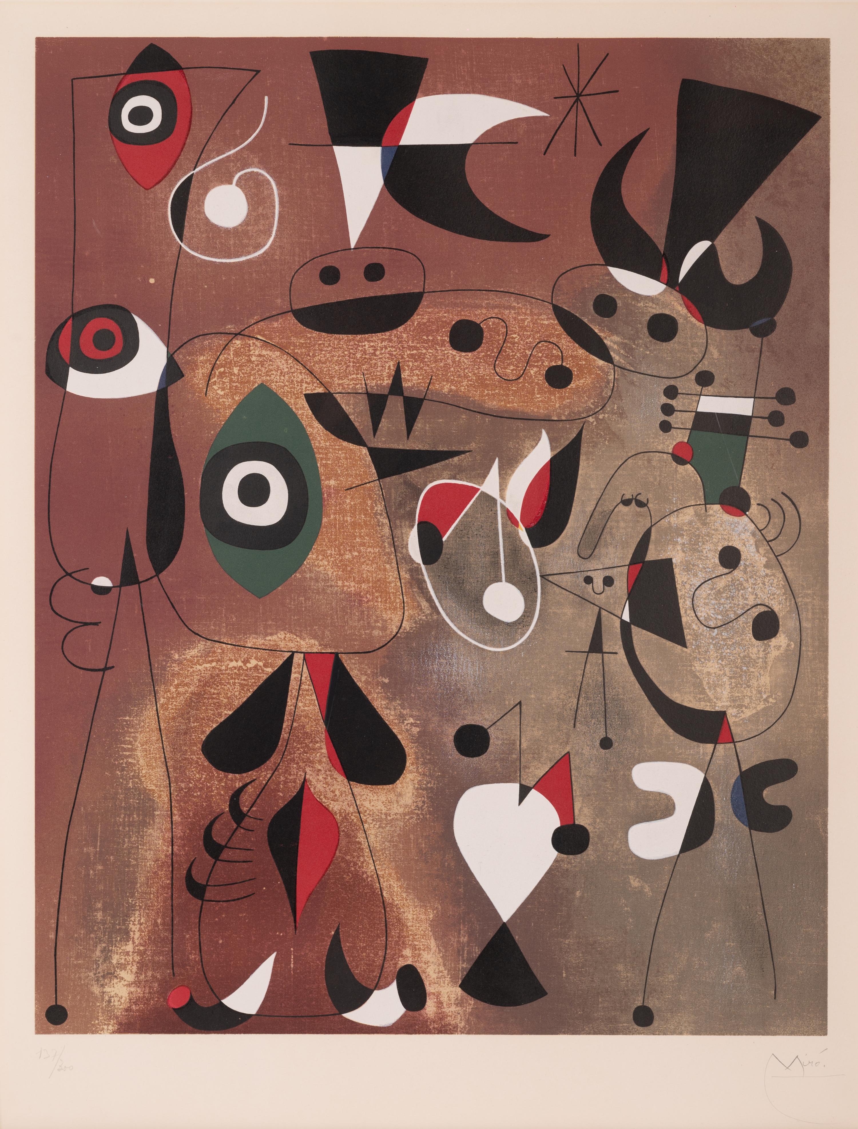 Femmes, Oiseau, et Étoile, ca. 1960