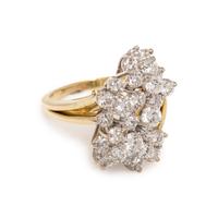 DIAMOND CLUSTER RING