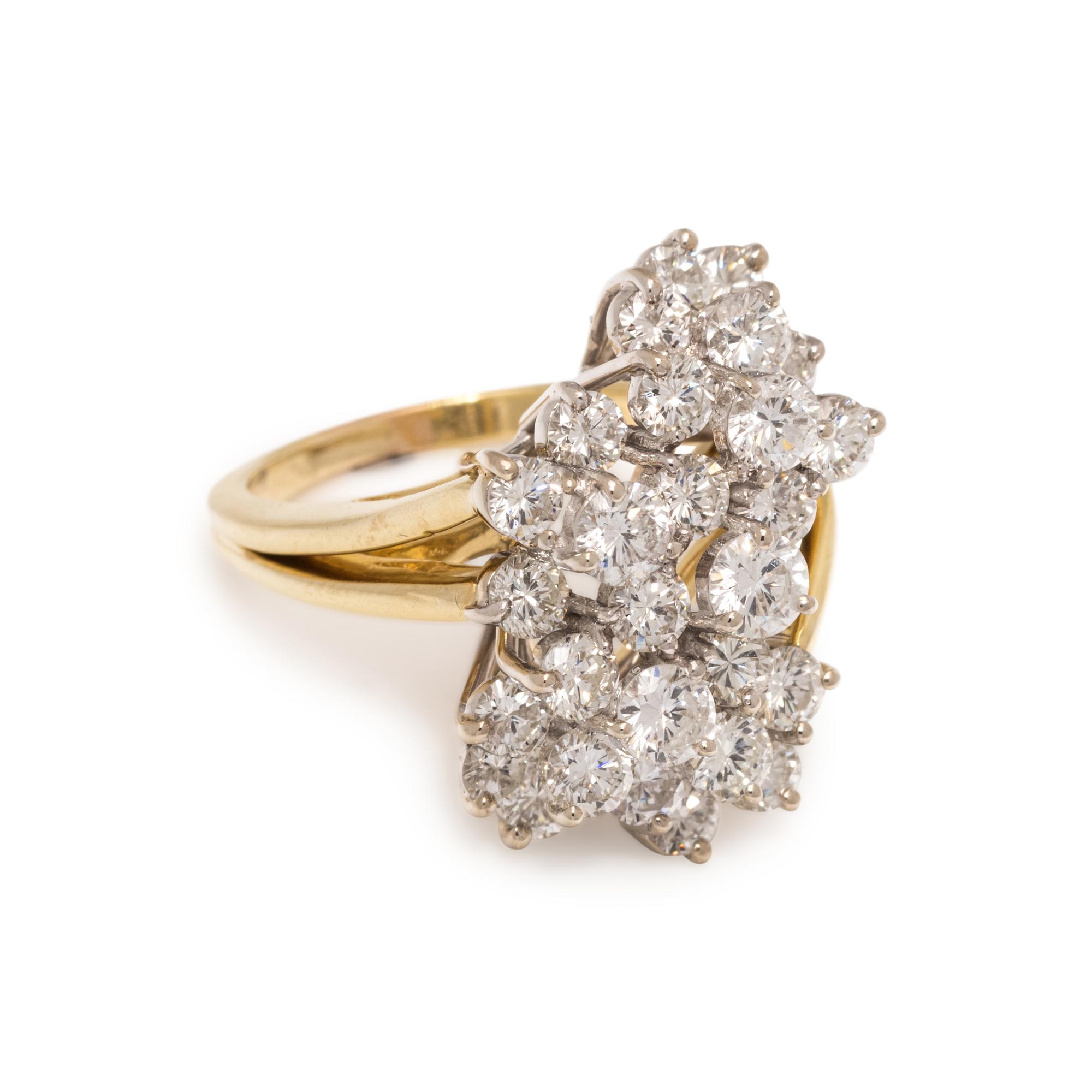 DIAMOND CLUSTER RING