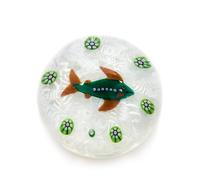 Paul Ysart, (Spanish, 1904-1991), a Millefiori on Upset Muslin paperweight