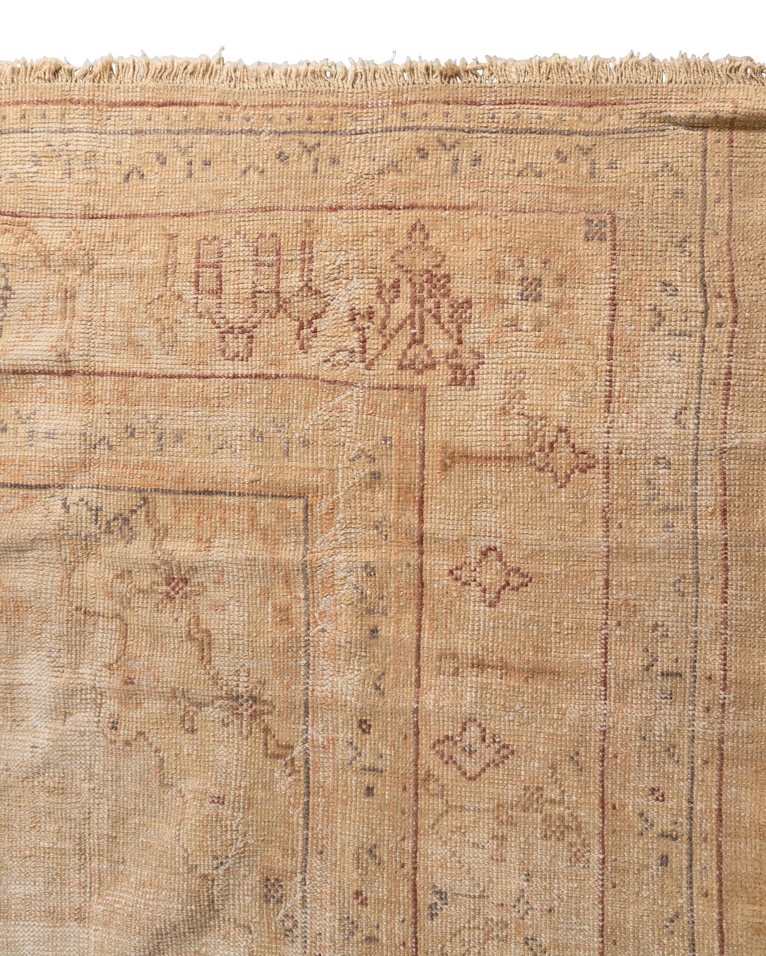 An Oushak Rug