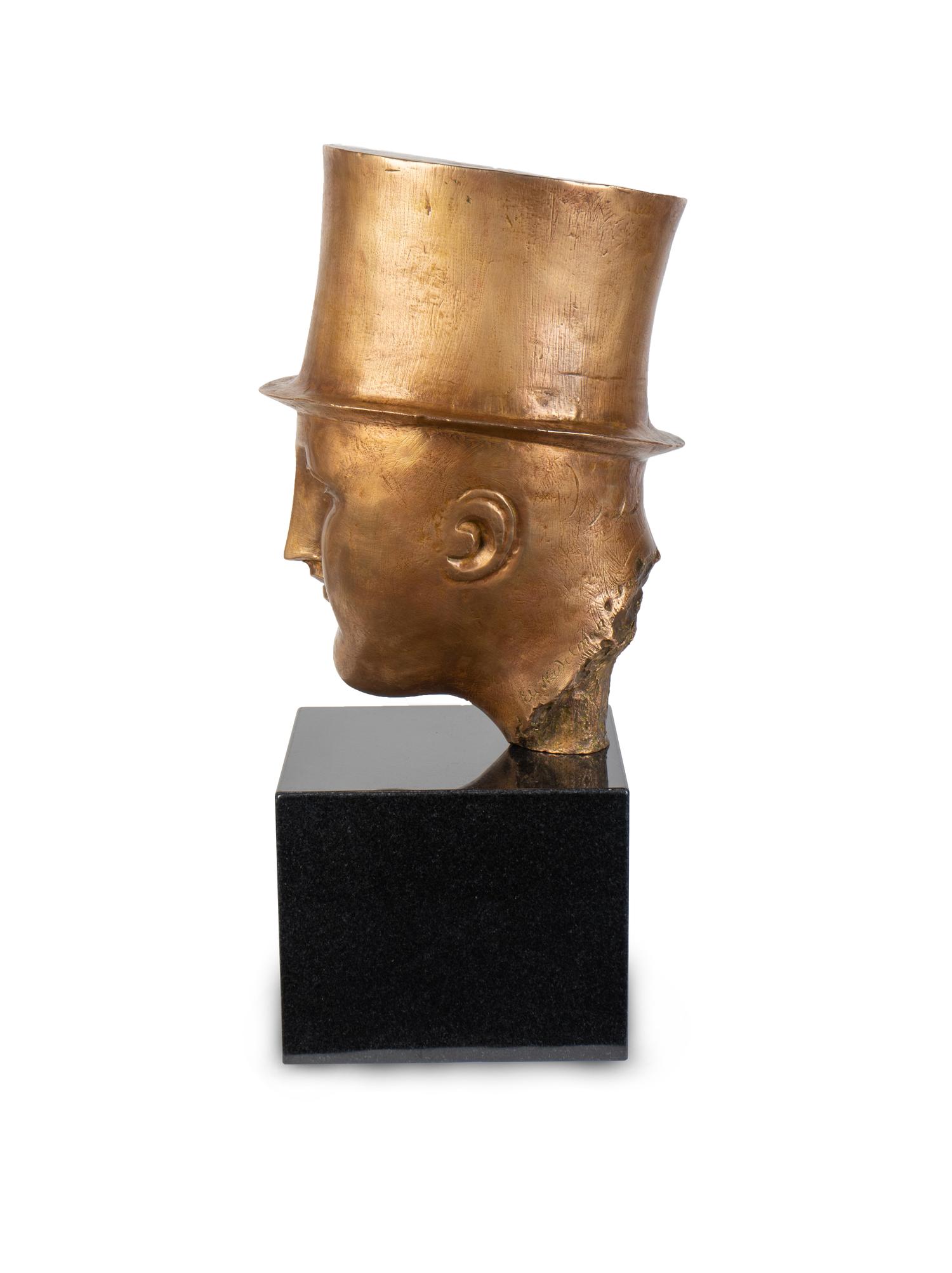 Head of a Man in a Top Hat