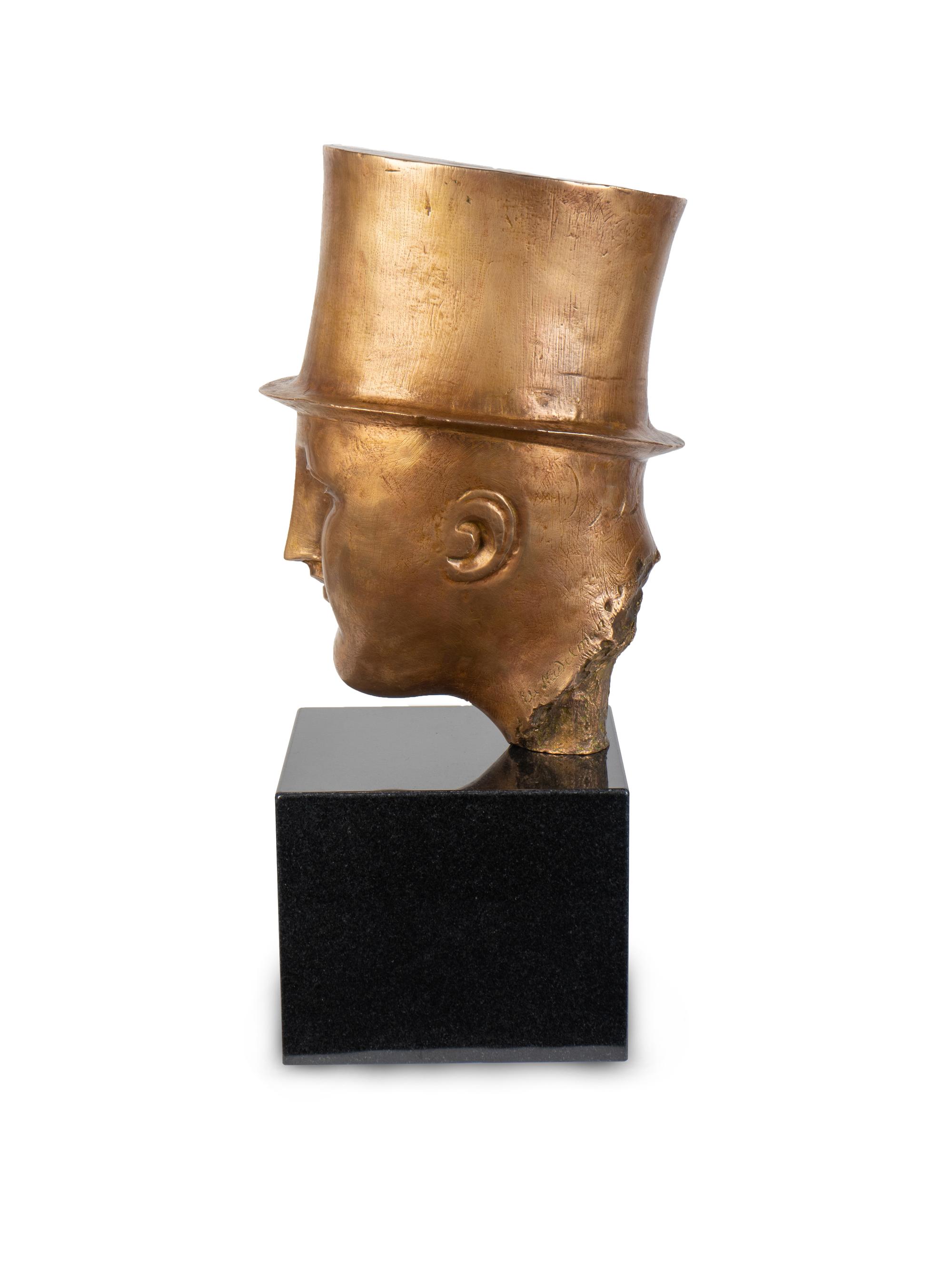 Head of a Man in a Top Hat
