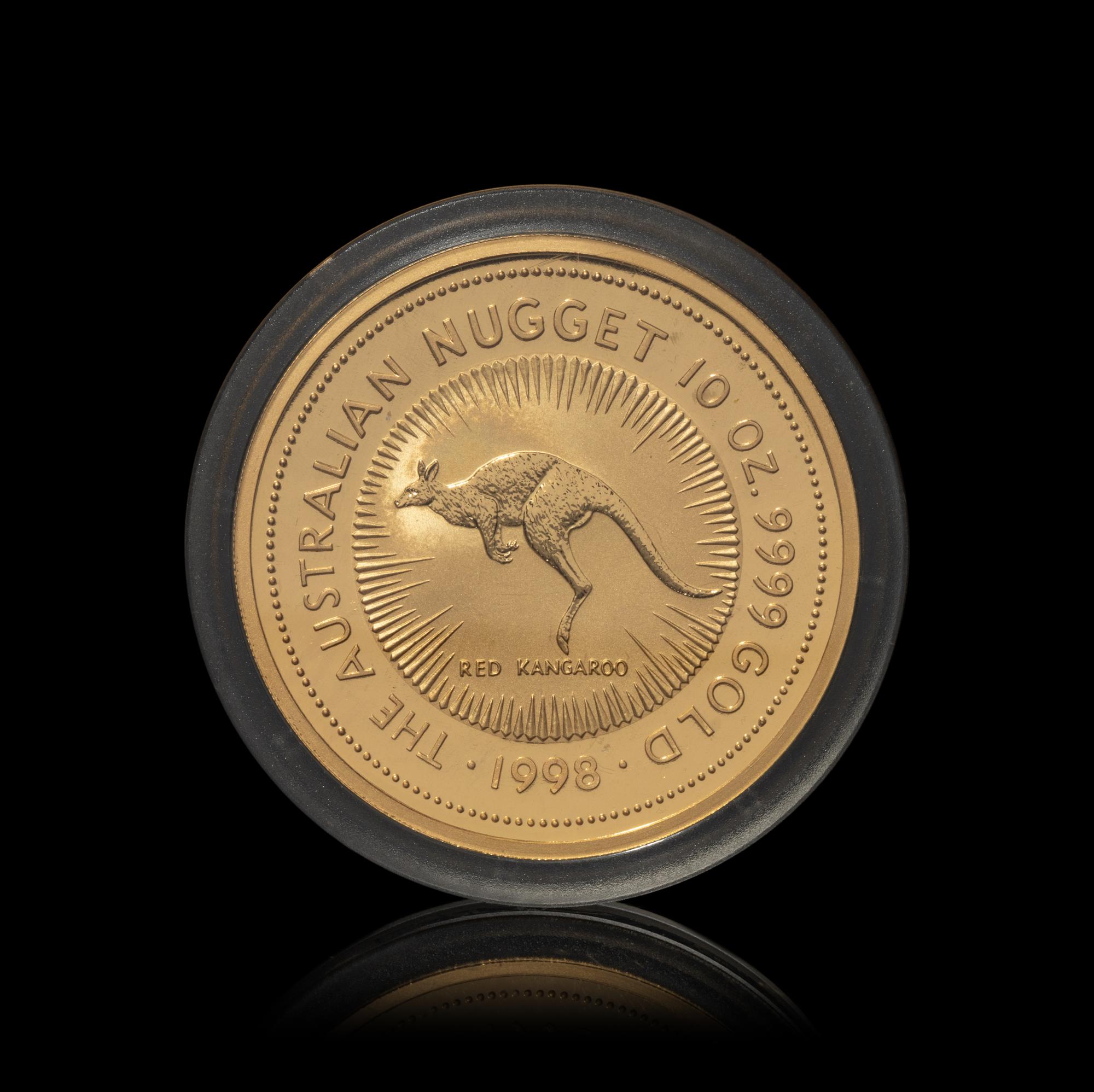 [AUSTRALIA] A 1998 Red Kangaroo $1000 10 oz. Gold Proof Coin