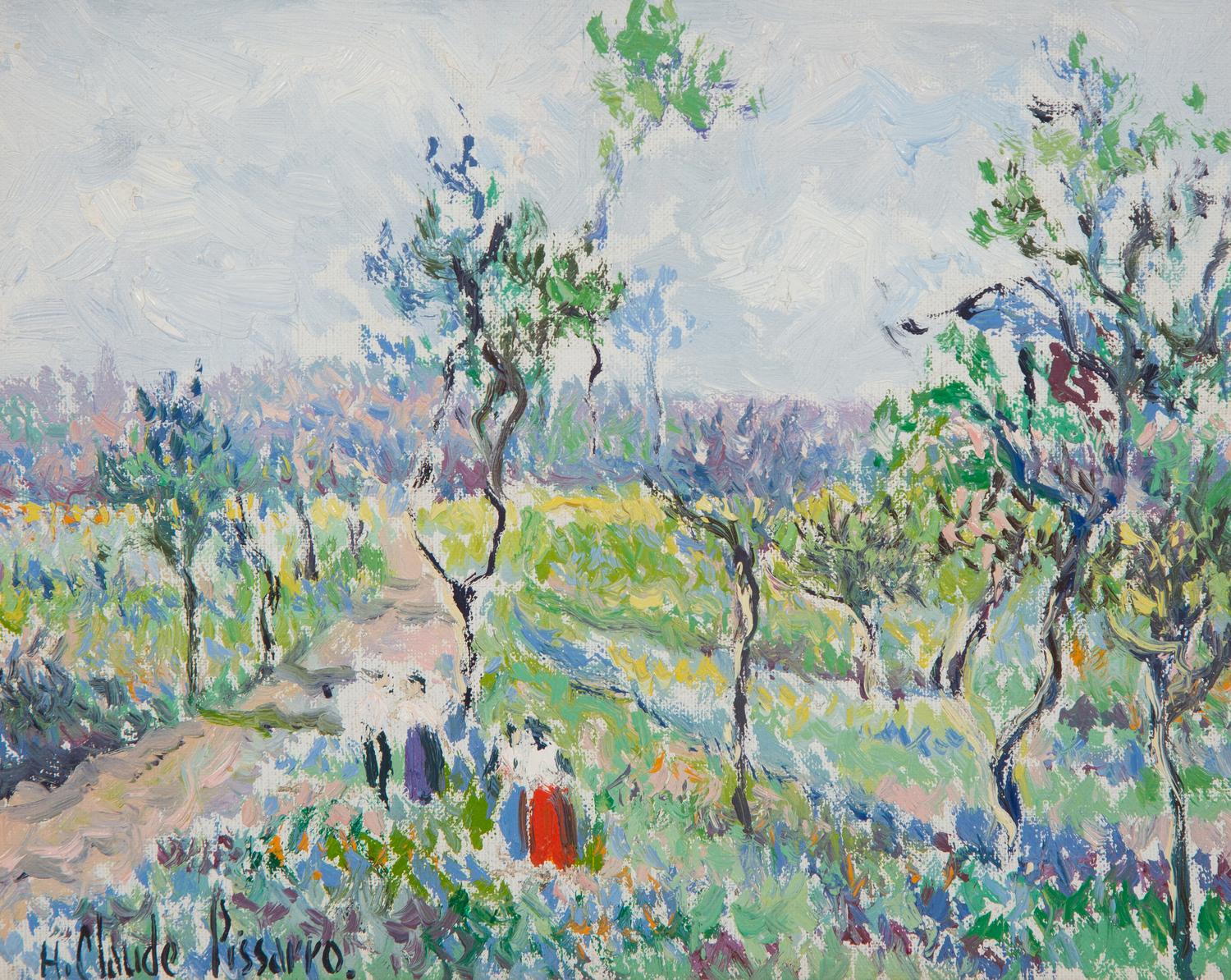 Mariette et Anna cueillent les pommes par un bel après-midi d’automne and Le verger de Fedamore (two works)