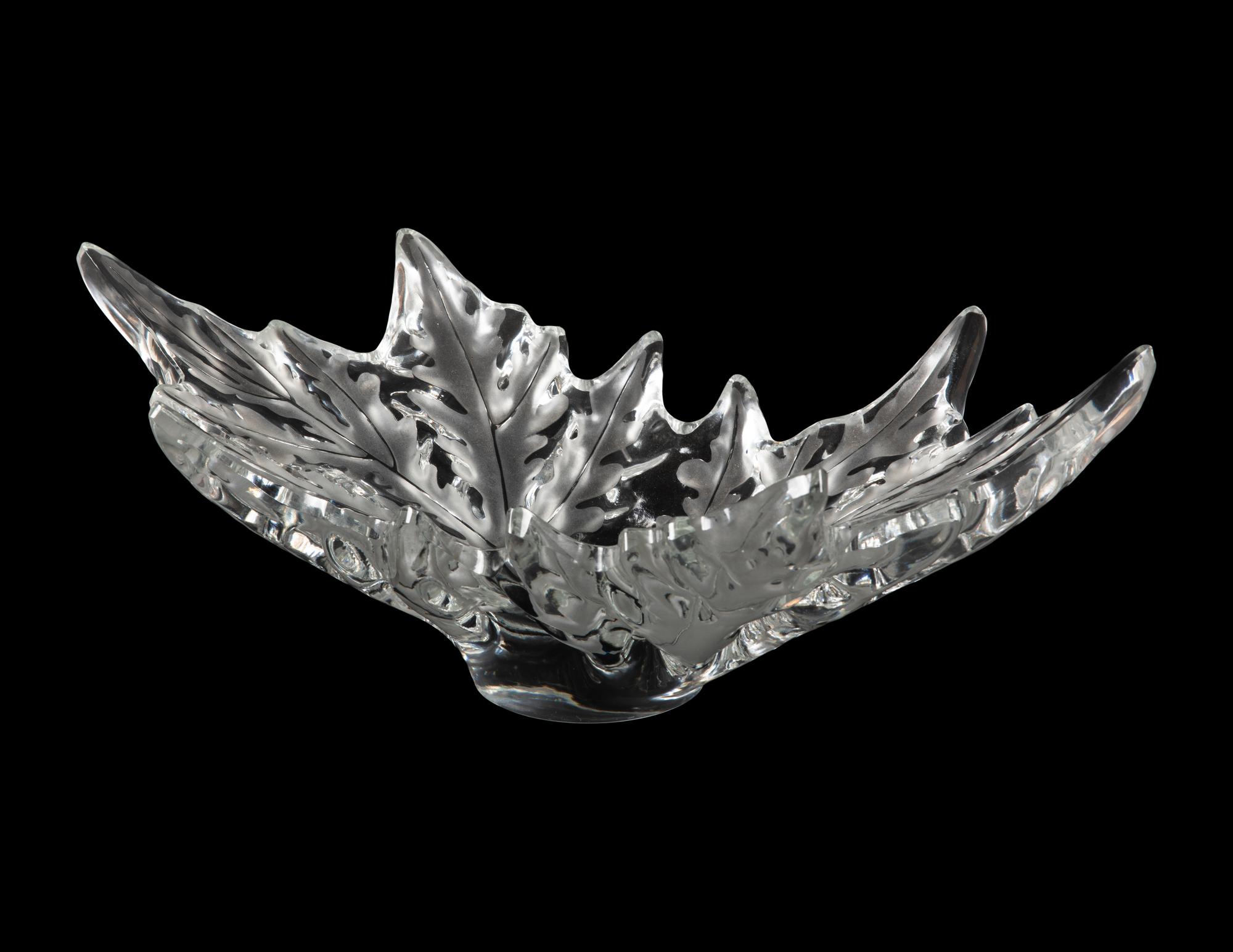A Lalique Champs Elysées Bowl