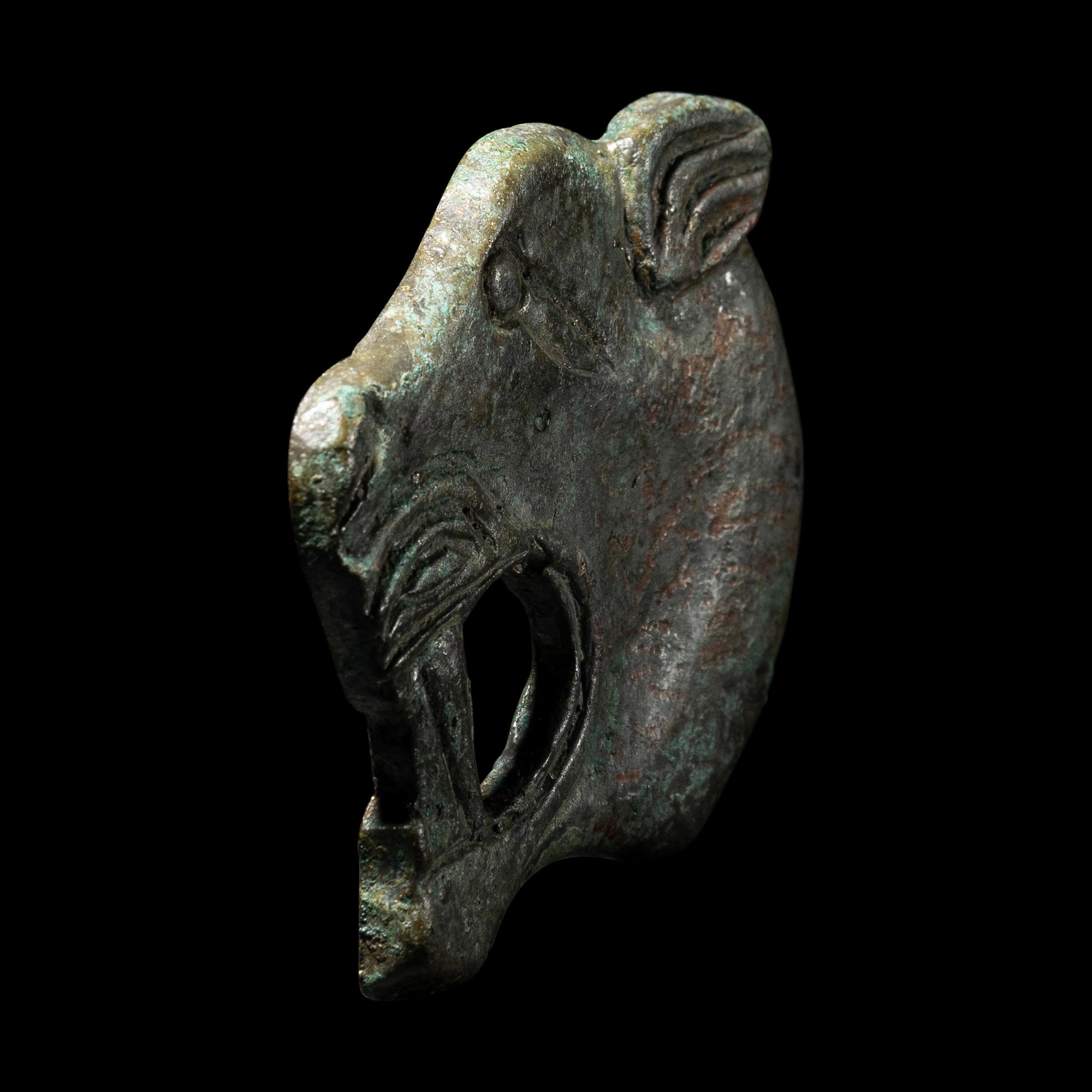 A Scythian Bronze Ornament in the form of a Panther