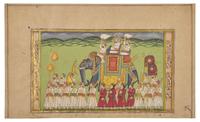 Two Indian Miniature Paintings, 20th Century
