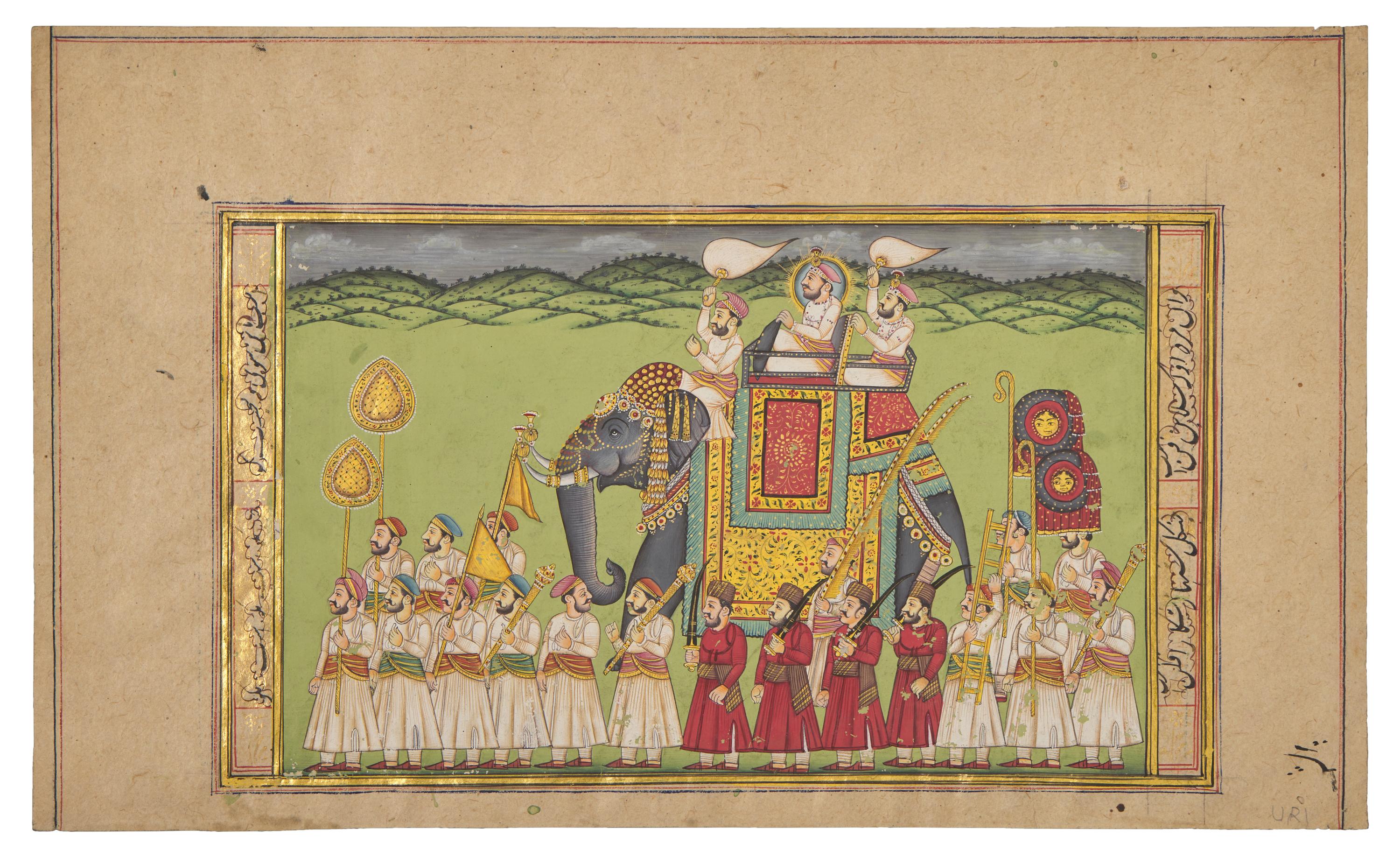 Two Indian Miniature Paintings, 20th Century