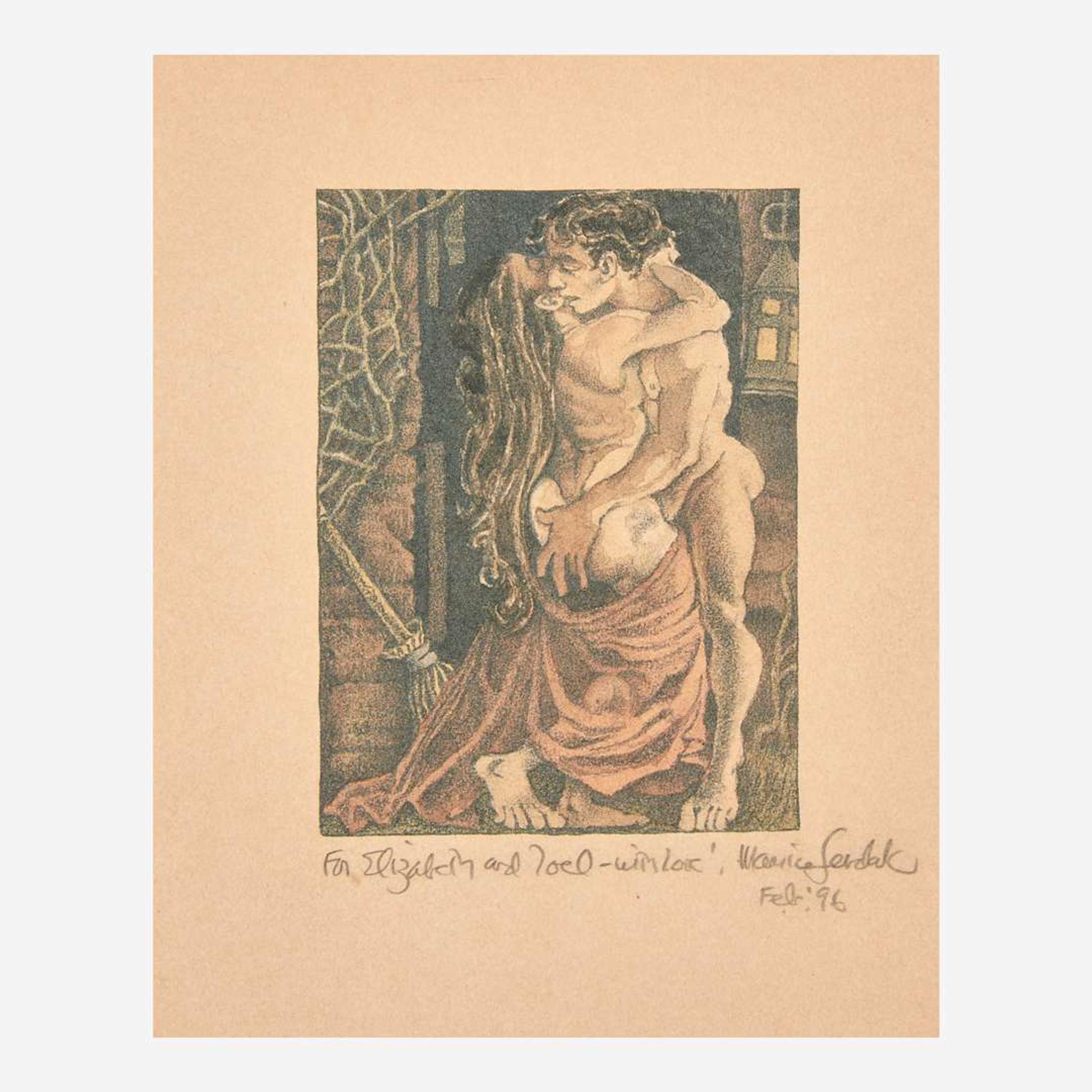 [Children's & Illustrated] Sendak, Maurice Inscribed Print