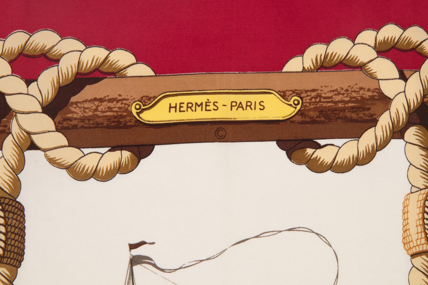 Two Hermès Scarves, 1959 & 1968