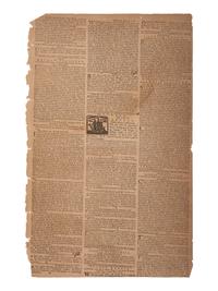 [FRENCH & INDIAN WAR] Albany Congress and Lake George feat. in 2 issues of the Pennsylvania Gazette .