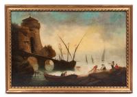 Fishermen at the Shore