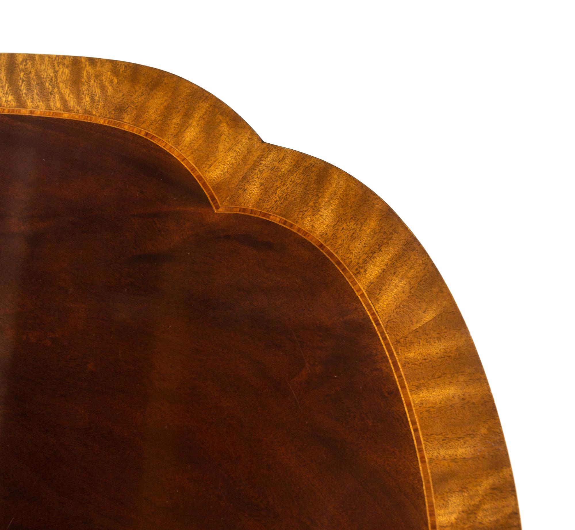 A George III Style Mahogany Dining Table