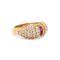 RUBY AND DIAMOND RING