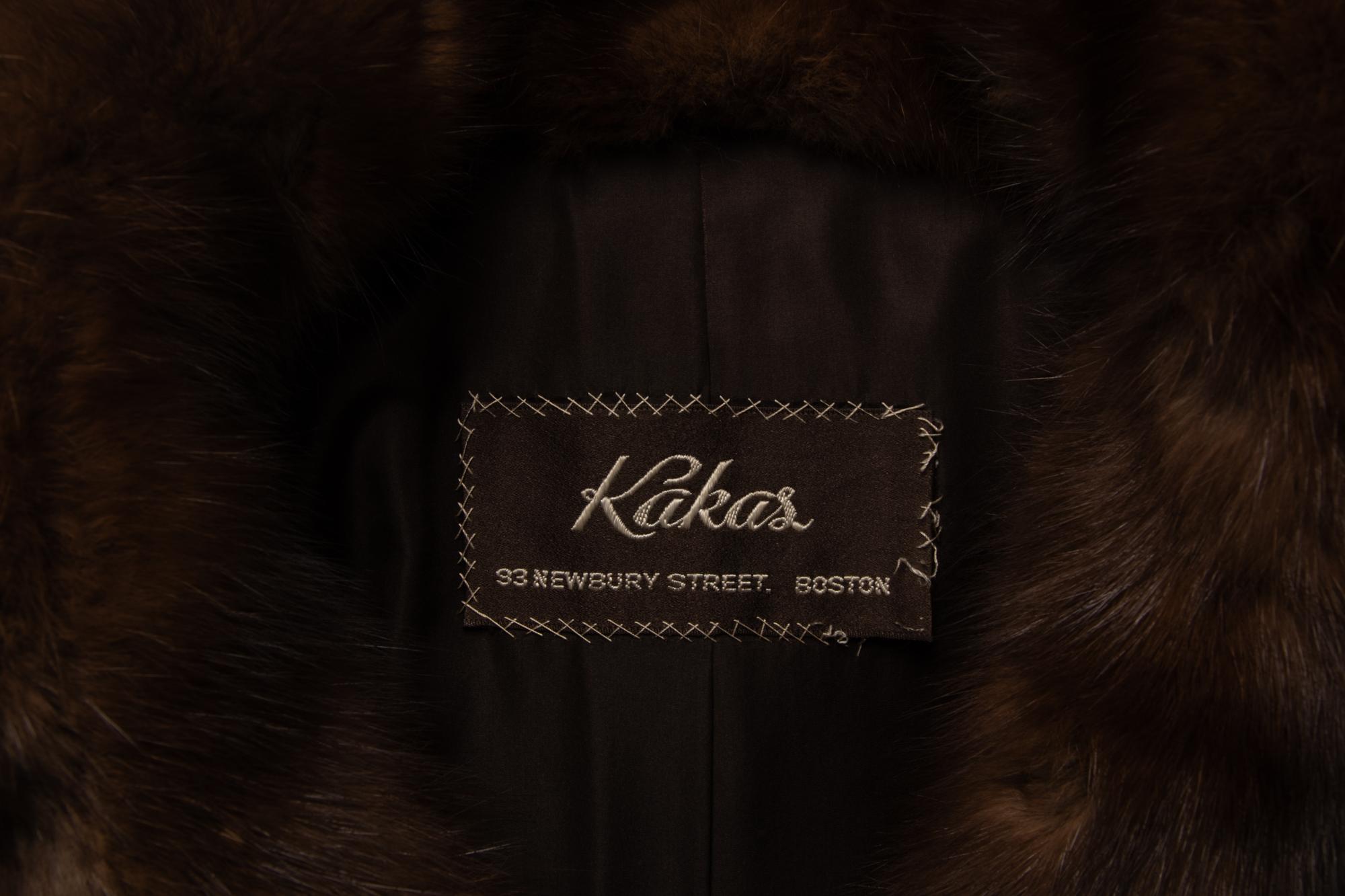 A Sable Fur Coat