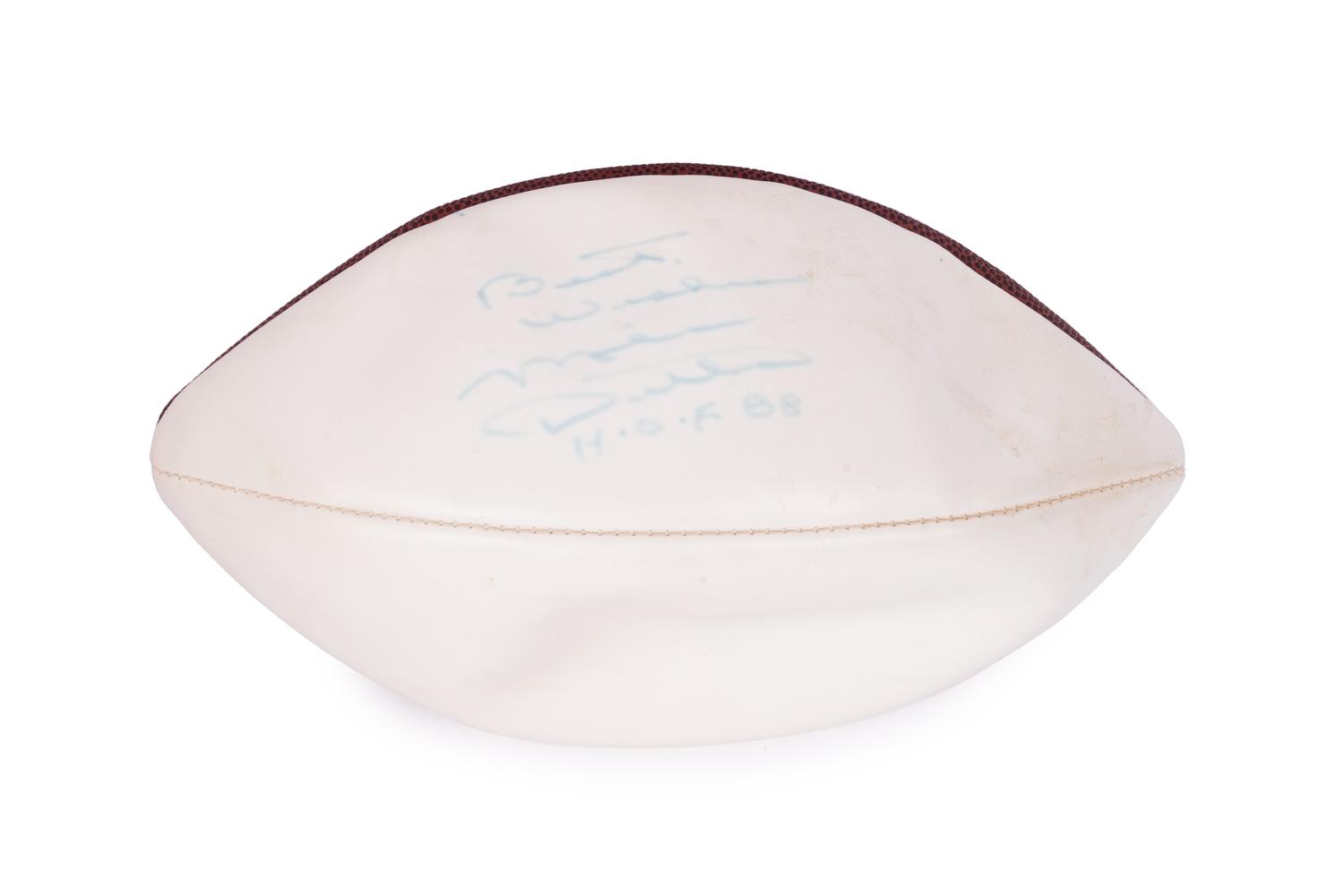 A Group of Mike Ditka Signed Autograph Chicago Bears Items (Beckett Authentication Services BAS Certified),