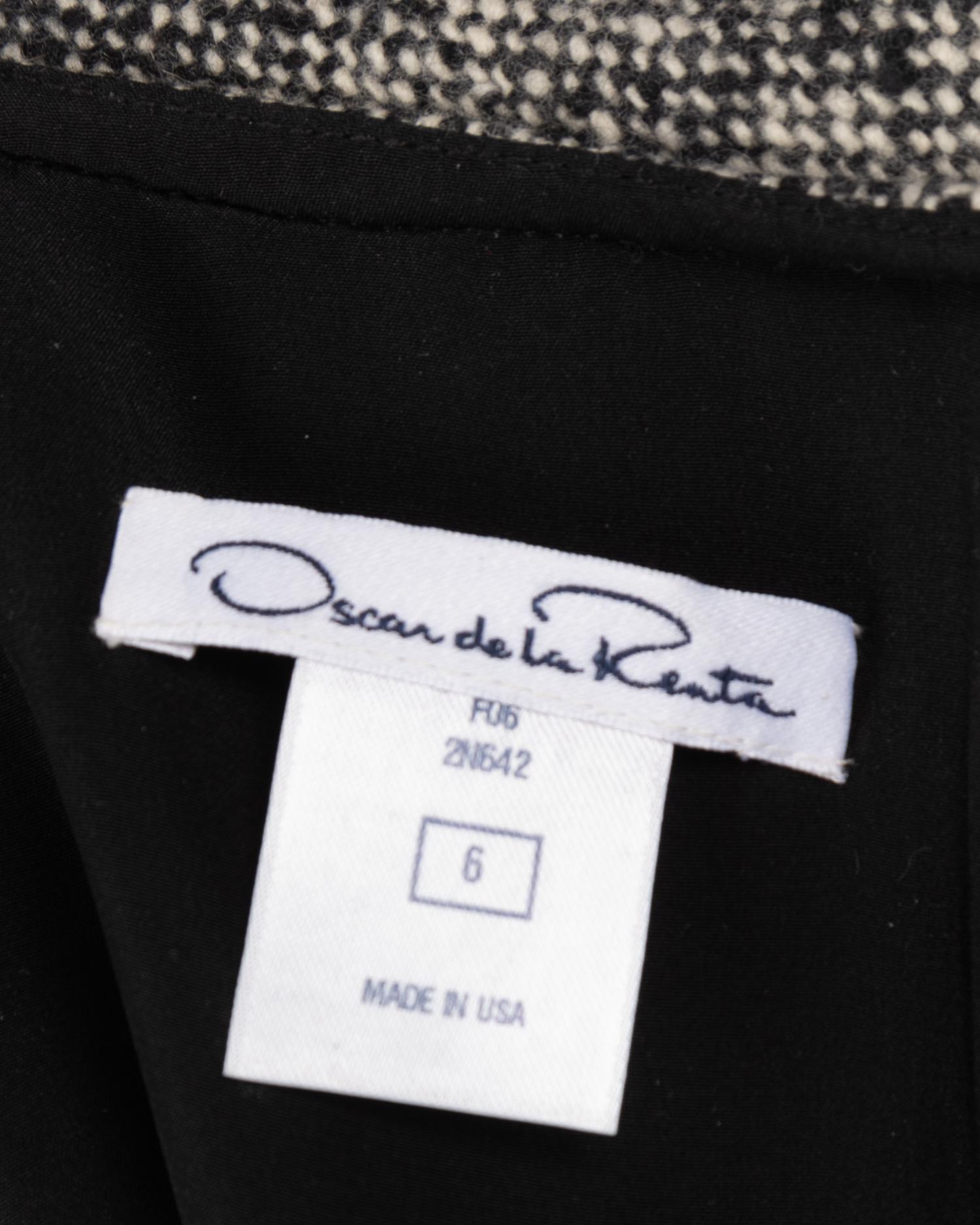 Oscar de la Renta Tweed Dress, Fall 2006