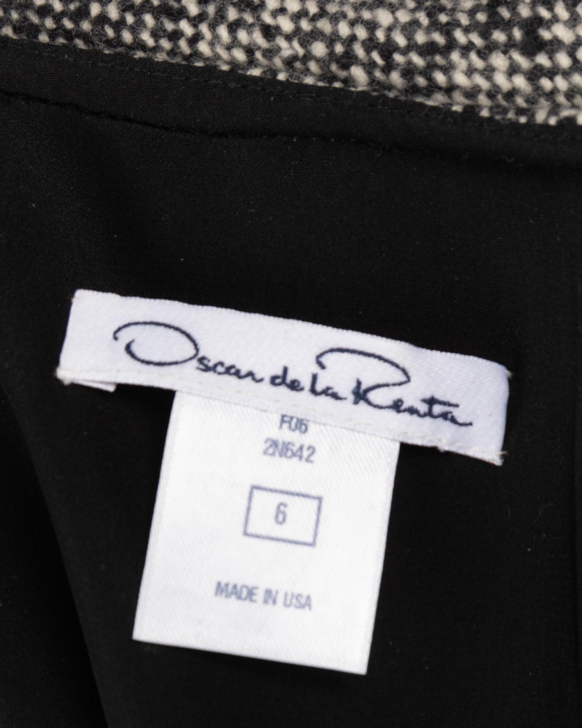 Oscar de la Renta Tweed Dress, Fall 2006