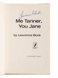 BLOCK, Lawrence (b. 1938). A group of 6 works by Block, ALL FIRST EDITIONS, ALL SIGNED OR INSCRIBED, comprising: