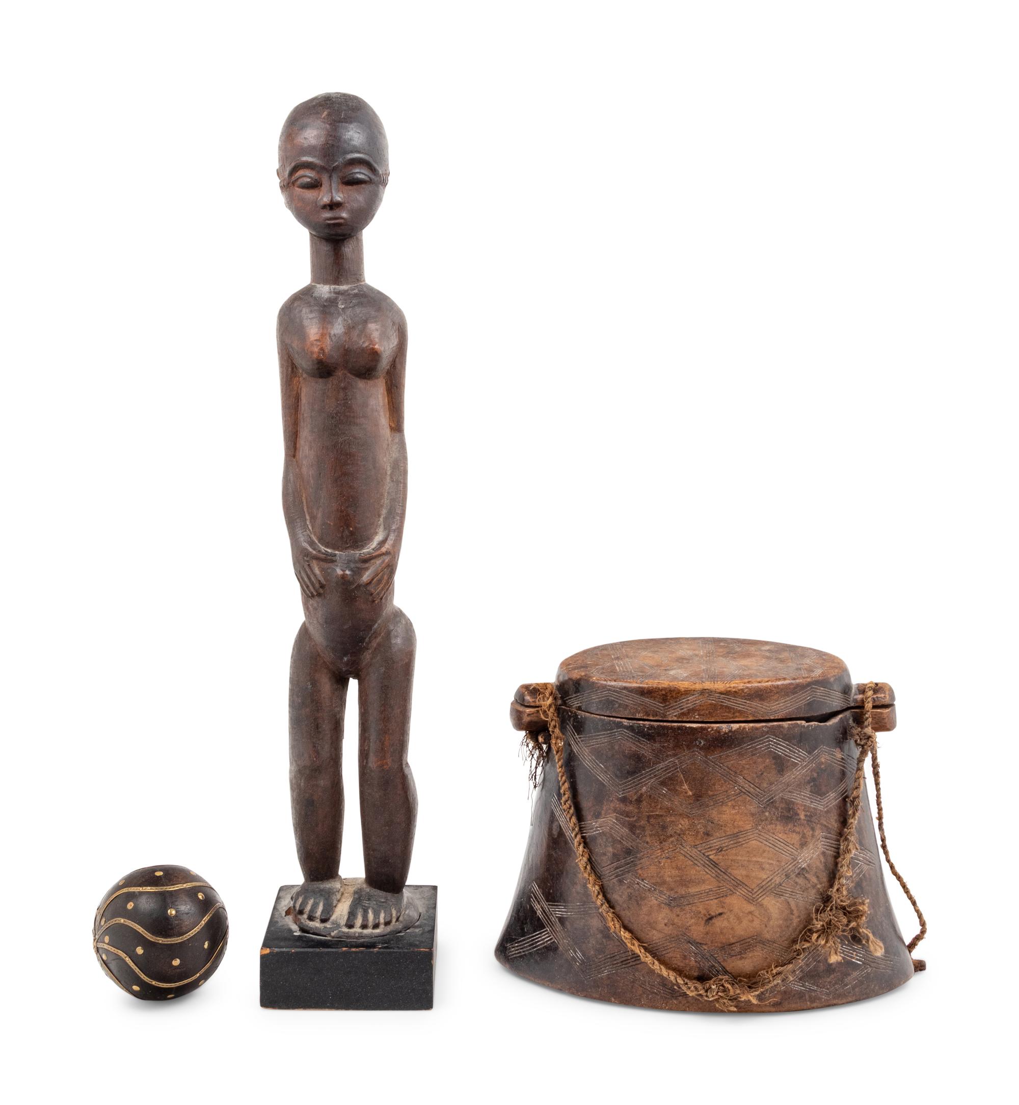 An African Carved Wood Figure