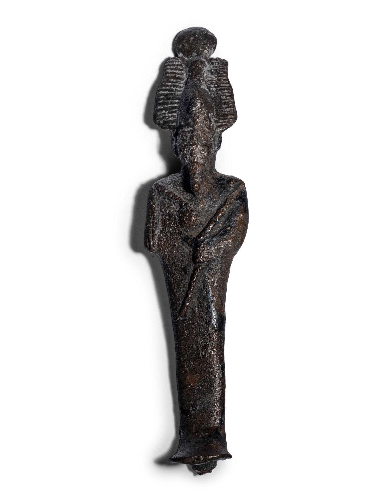 An Egyptian Bronze Osiris