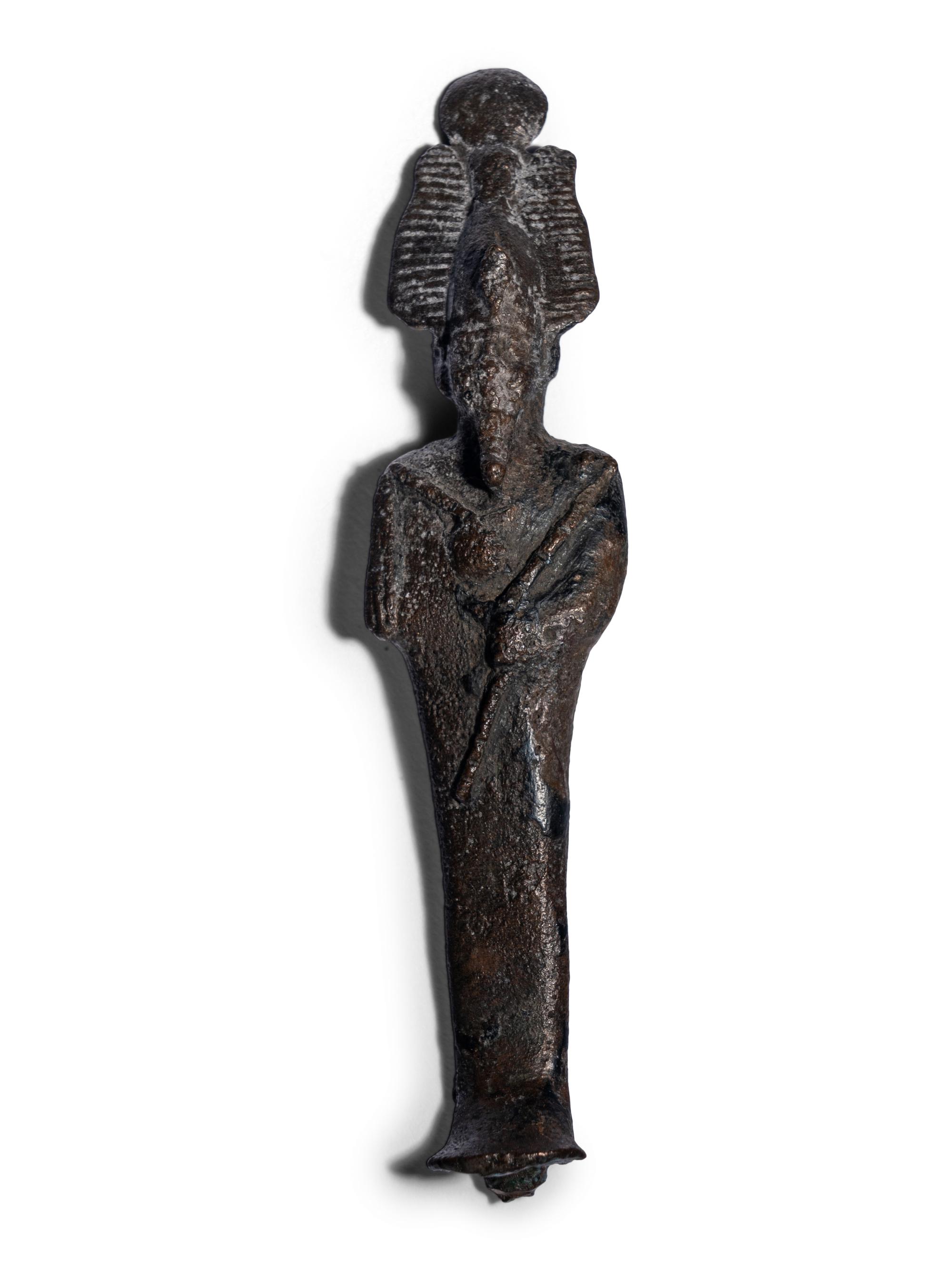 An Egyptian Bronze Osiris