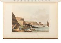 MAYER, Luigi (d. 1803). [General title:] Views in Egypt, Palestine and Other Parts of the Ottoman Empire . Comprising: Views in Egypt . -- Views in the Ottoman Empire , chiefly in Caramania . -- Views in Palestine. London: T. Bensley for R. Bowyer, 1801-1803-1804 [plates watermarked 1801 or earlier.]