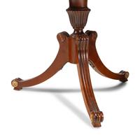 A Regency Style Mahogany Twin Pedestal Dining Table