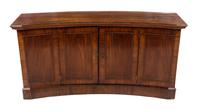 A Regency Mahogany Console Cabinet Height 28 x width 57 x depth 16 inches. — 19TH CENTURY