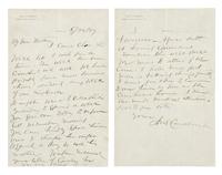 CANDLER, Asa Griggs (1851-1929). Autograph letter signed ("Asa G Candler"), to his mother. Atlanta, 22 May 1897.