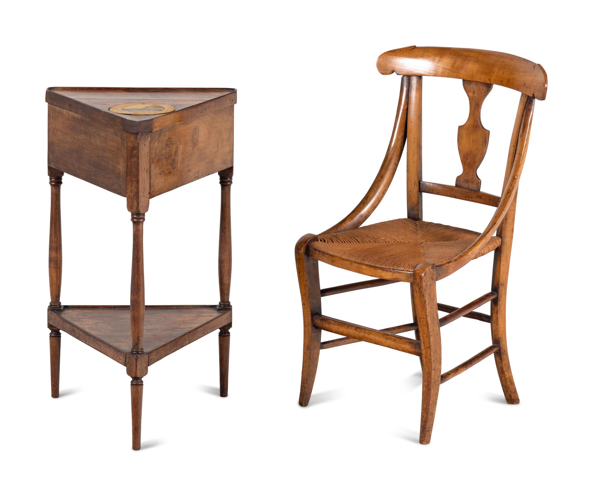 A French Provincial Fruitwood Rafraîchissoir