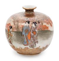 A Japanese Satsuma Vase