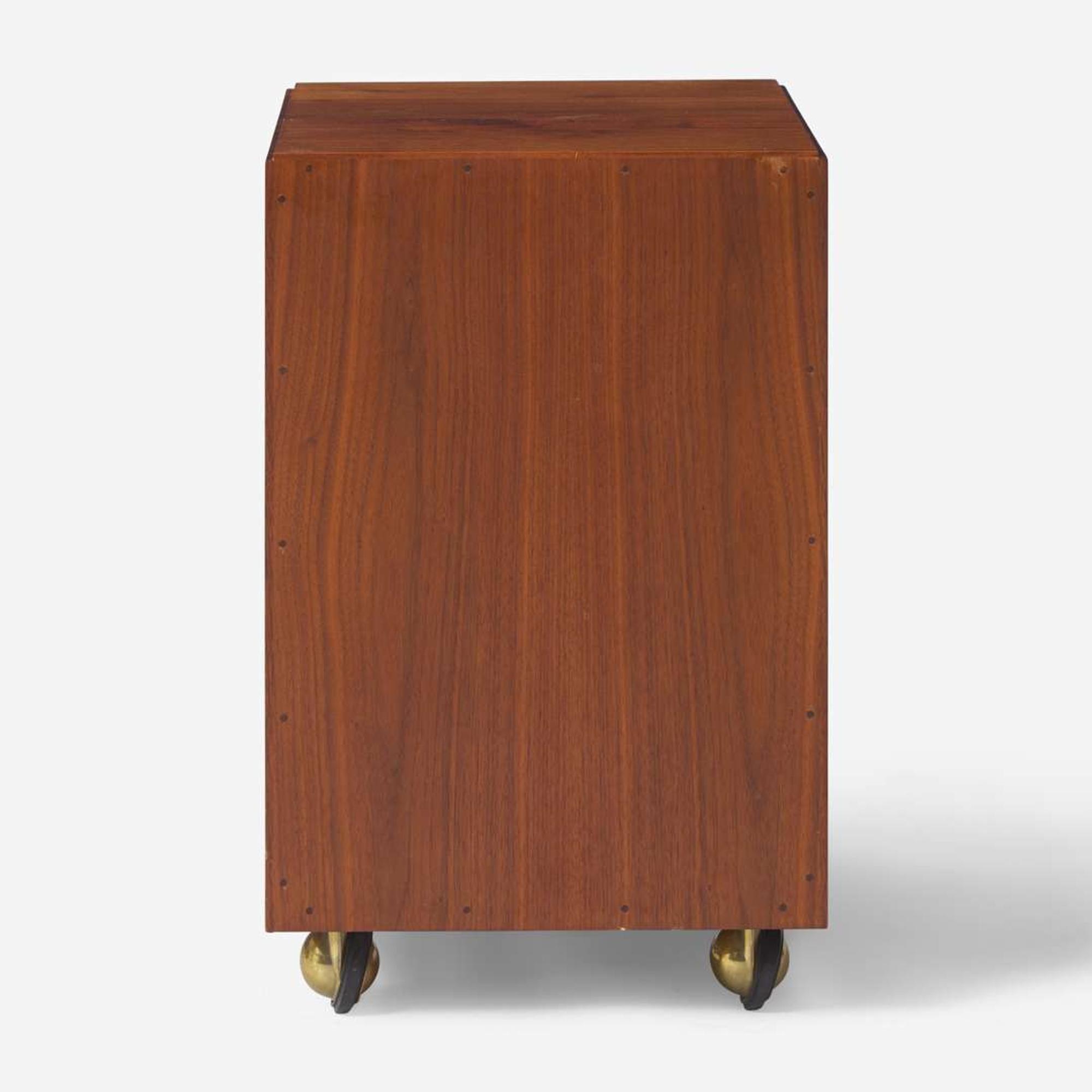 George Nakashima (American, 1905-1990) Special Pedestal Chest of Drawers, New Hope, Pennsylvania, 1973