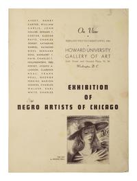 [ART]. MacLeish, Norman. Exhibition of Negro Artists of Chicago . Washington, DC: Howard University Gallery of Art, 1941.