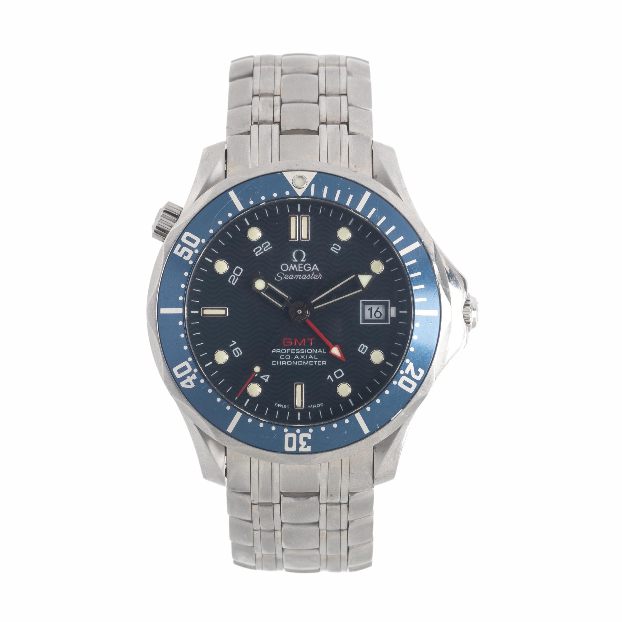 Omega, Ref. 2535.80.00, Stainless Steel 'Seamaster' Watch, with Box & Papers