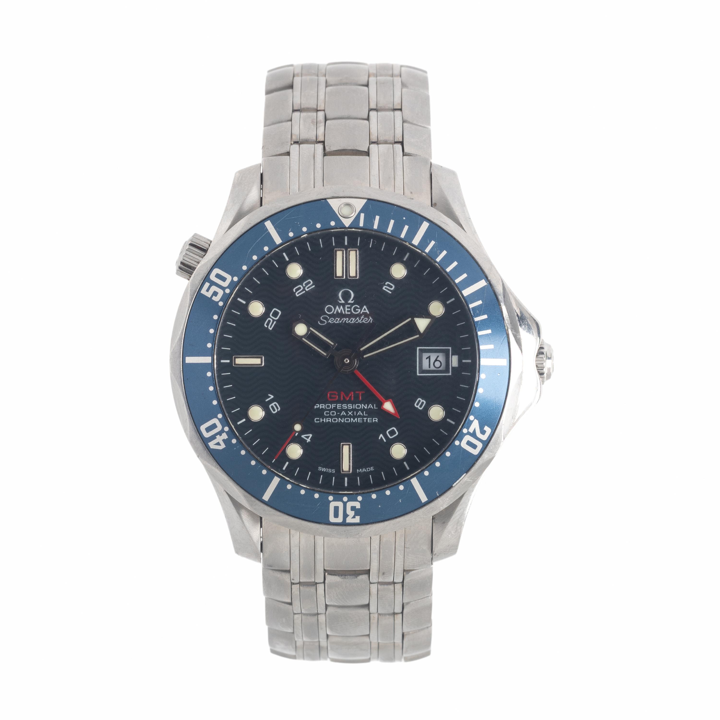 Omega, Ref. 2535.80.00, Stainless Steel 'Seamaster' Watch, with Box & Papers