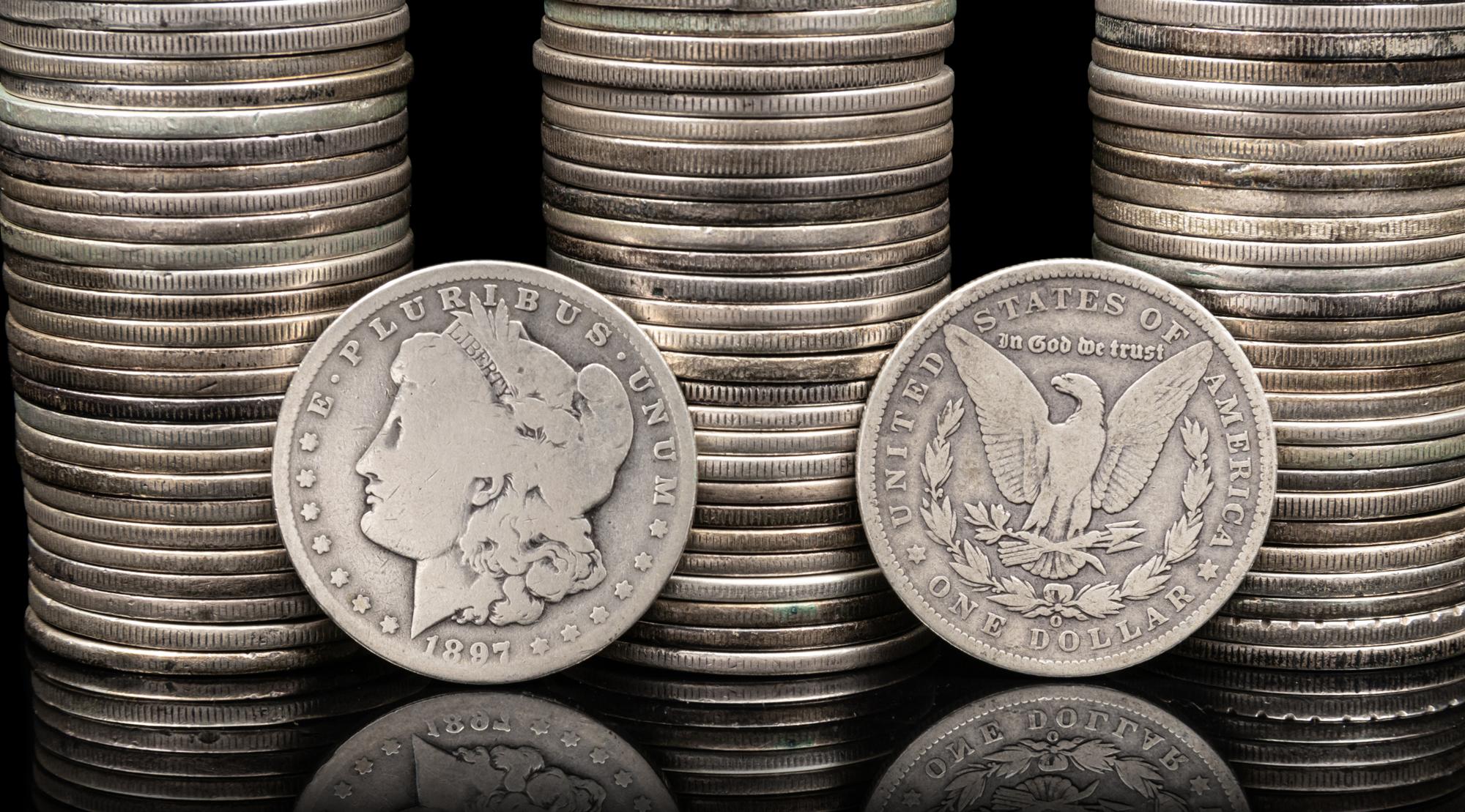 Ninety-Nine Morgan $1 Coins