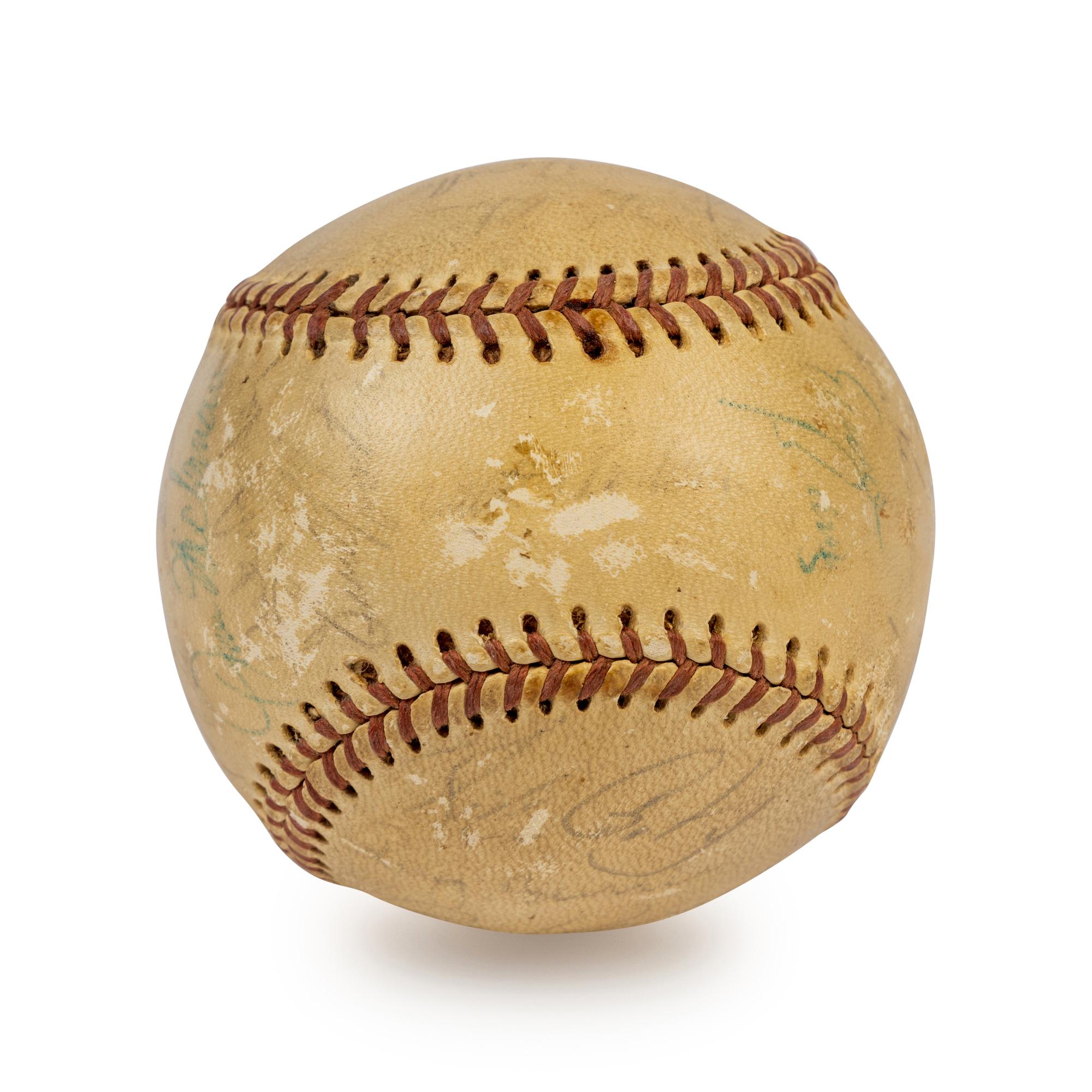 A Group of Chicago Cubs Hall of Fame Signed Autograph Baseballs and a 1973 Team Signed Baseball (Beckett Authentication Services Certified),