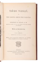 [NATIVE AMERICANA]. Books related to the Dakotas, including:
