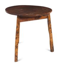A Primitive Elm Side Table