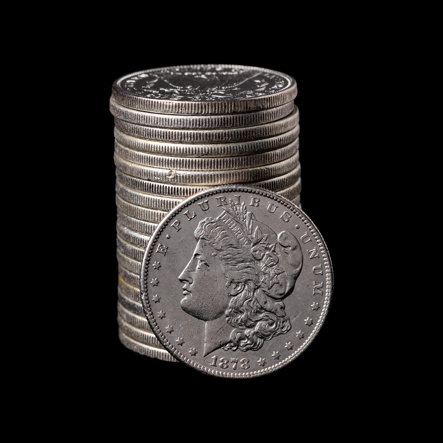 A Group of Twenty Morgan $1 Coins